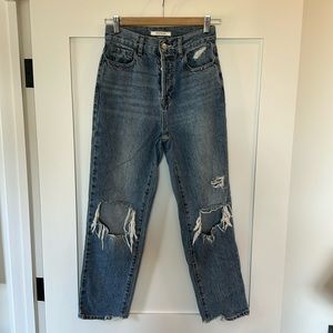 Pac Sun high rise straight jeans